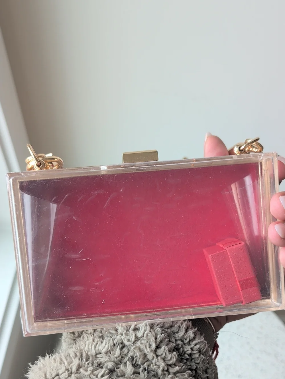 Upcycled Spiked Out Christian Louboutin Paper Shopping Bag Novelty Clutch